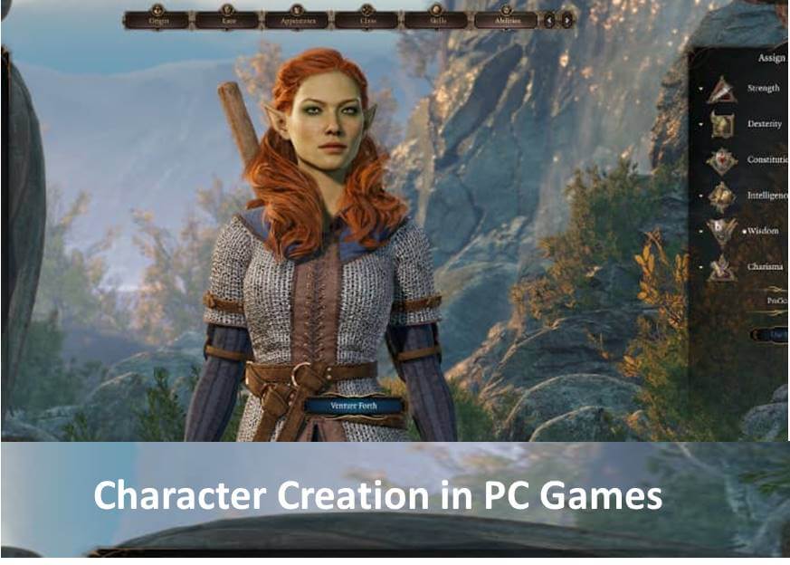 Character Creation in PC Games
